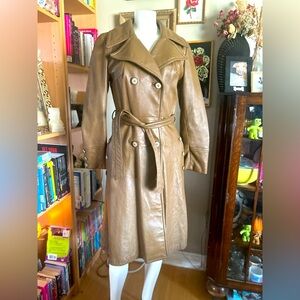Elegant Tan Trench Coat